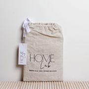 100% French Flax Linen Bedside Organiser- Natural Oat gallery detail image