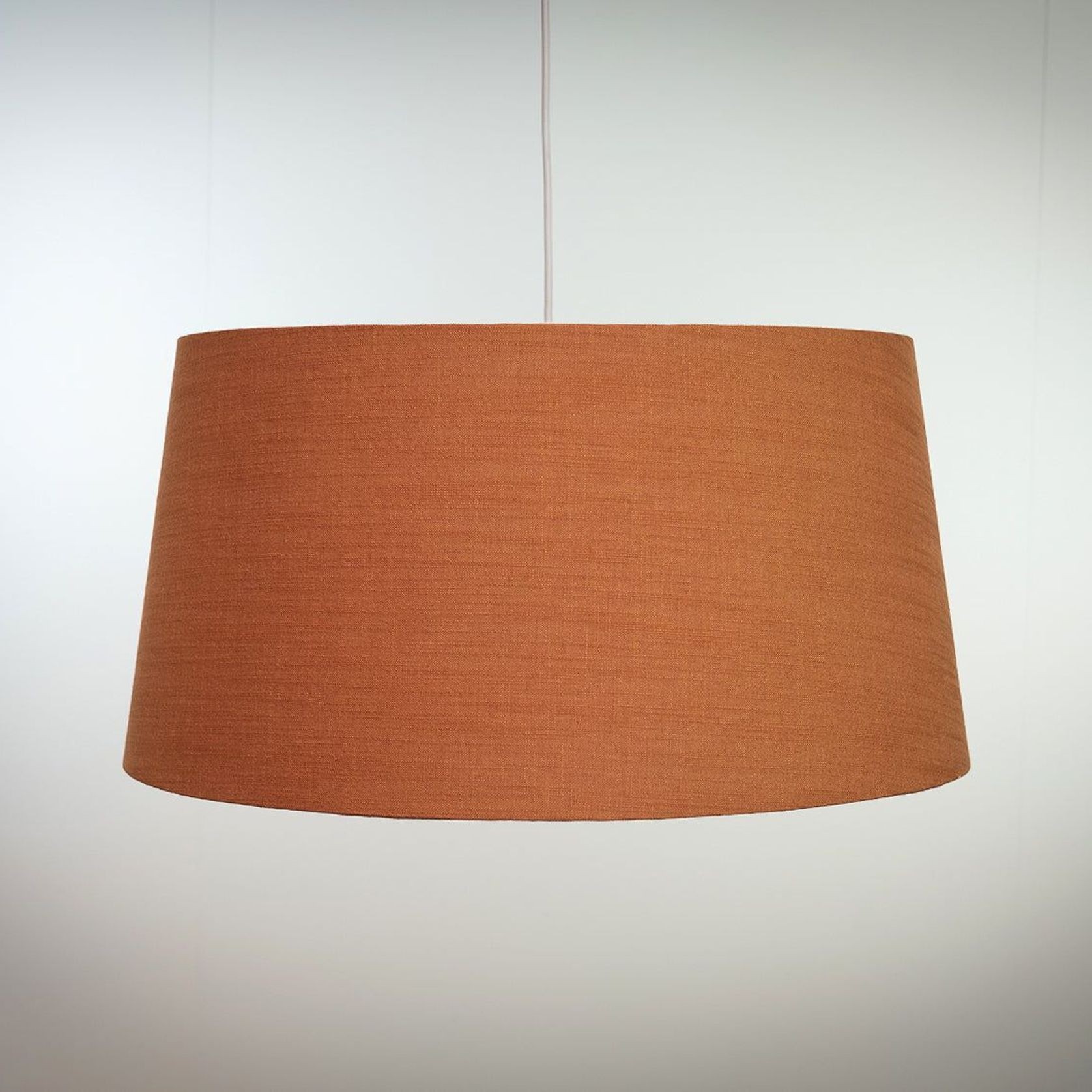 70cm Linen Tapered Hanging Lamp Shade - Multiple Colours gallery detail image
