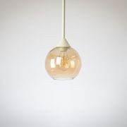 Apothecary 20cm Round Rodded Glass Pendant gallery detail image