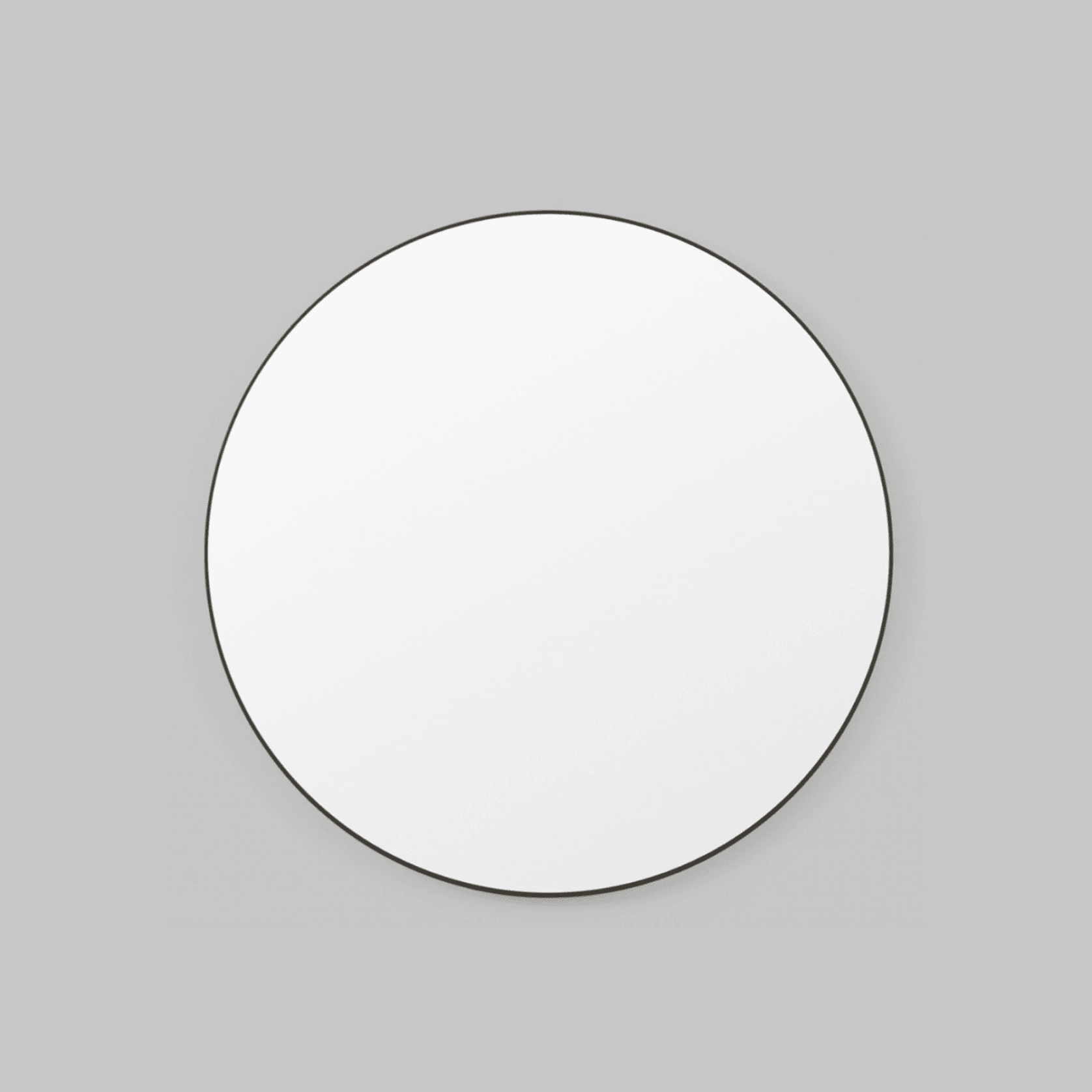 Flynn Round Mirror 100cm Black ArchiPro NZ