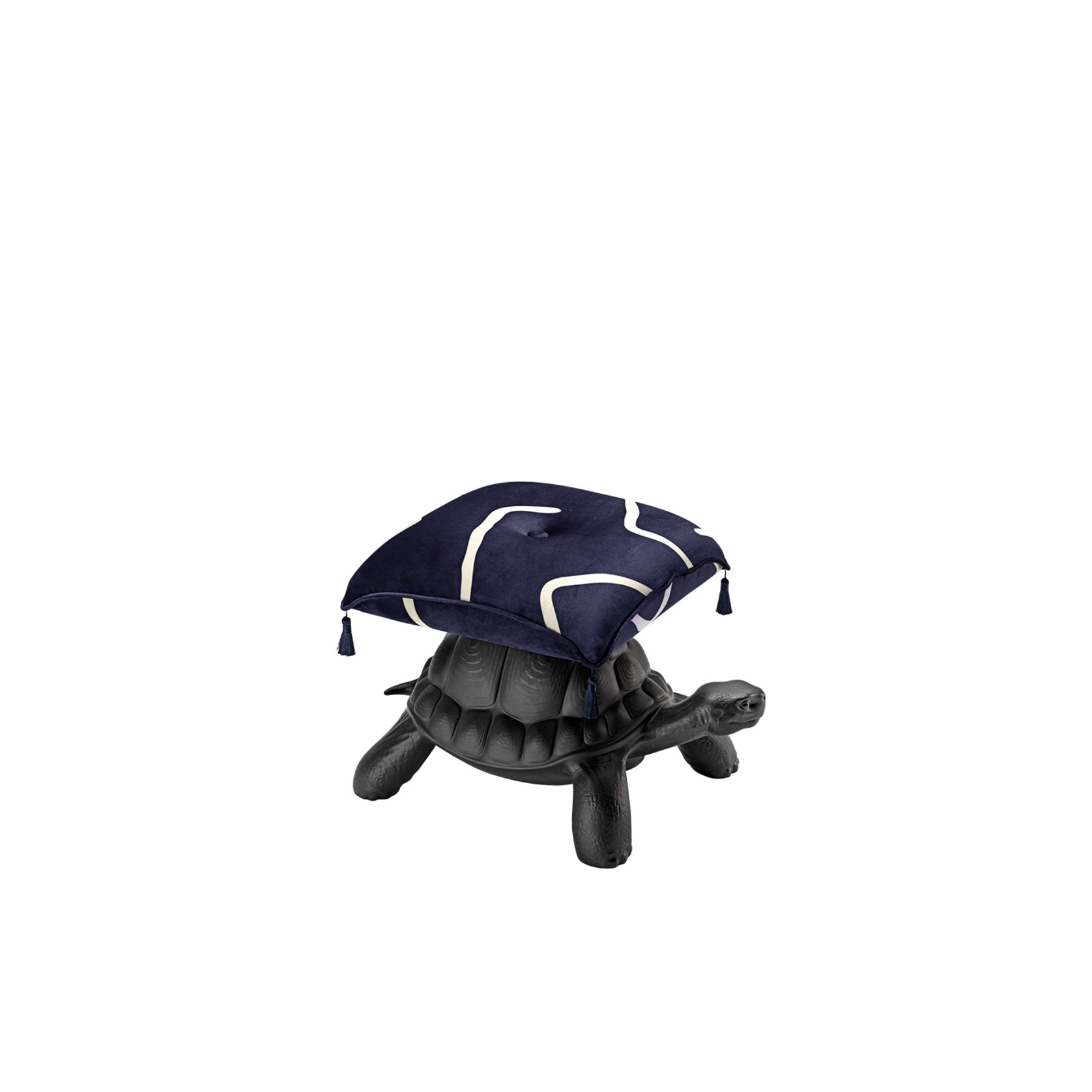 Turtle Carry Pouf gallery detail image