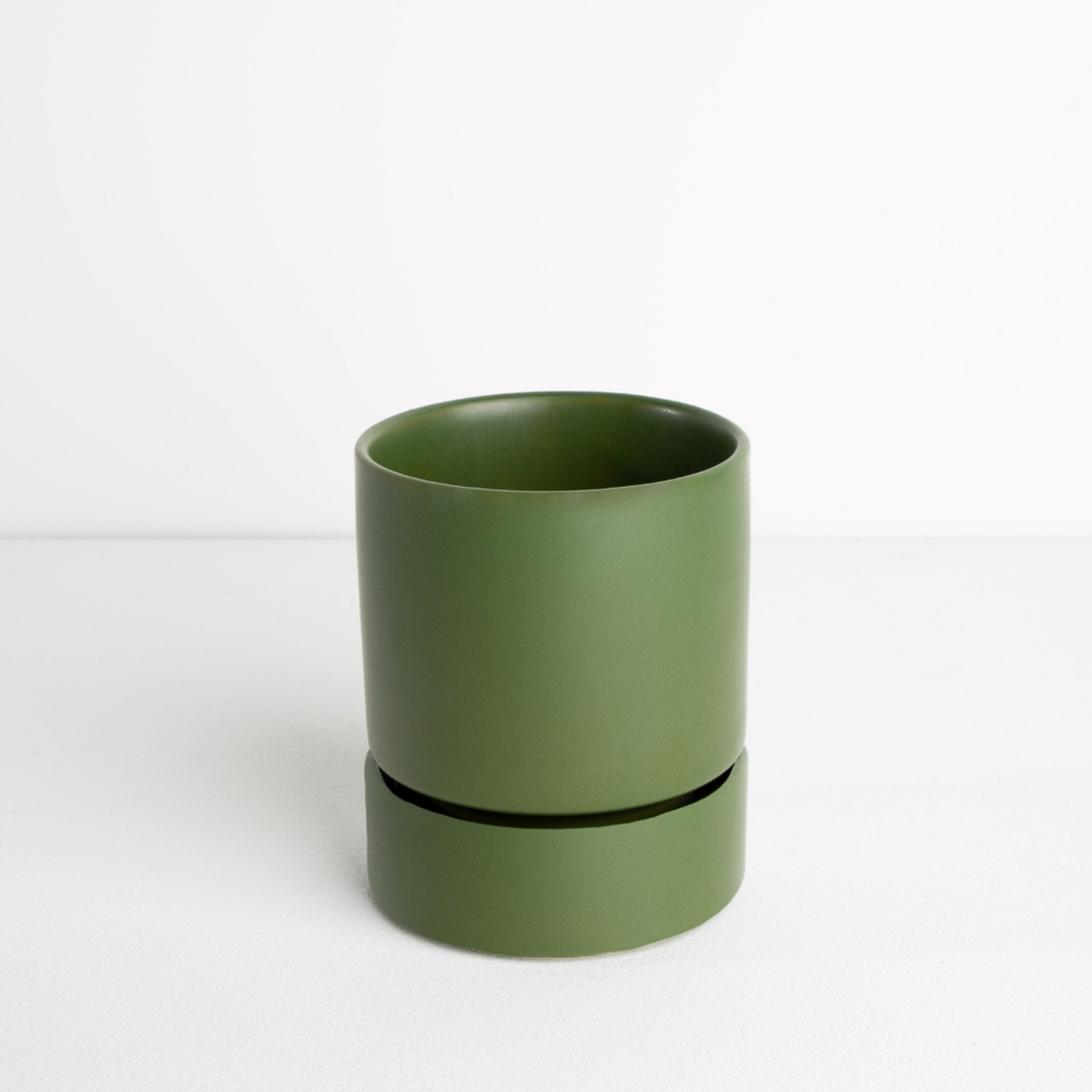 Billie Planter Small - Olive gallery detail image