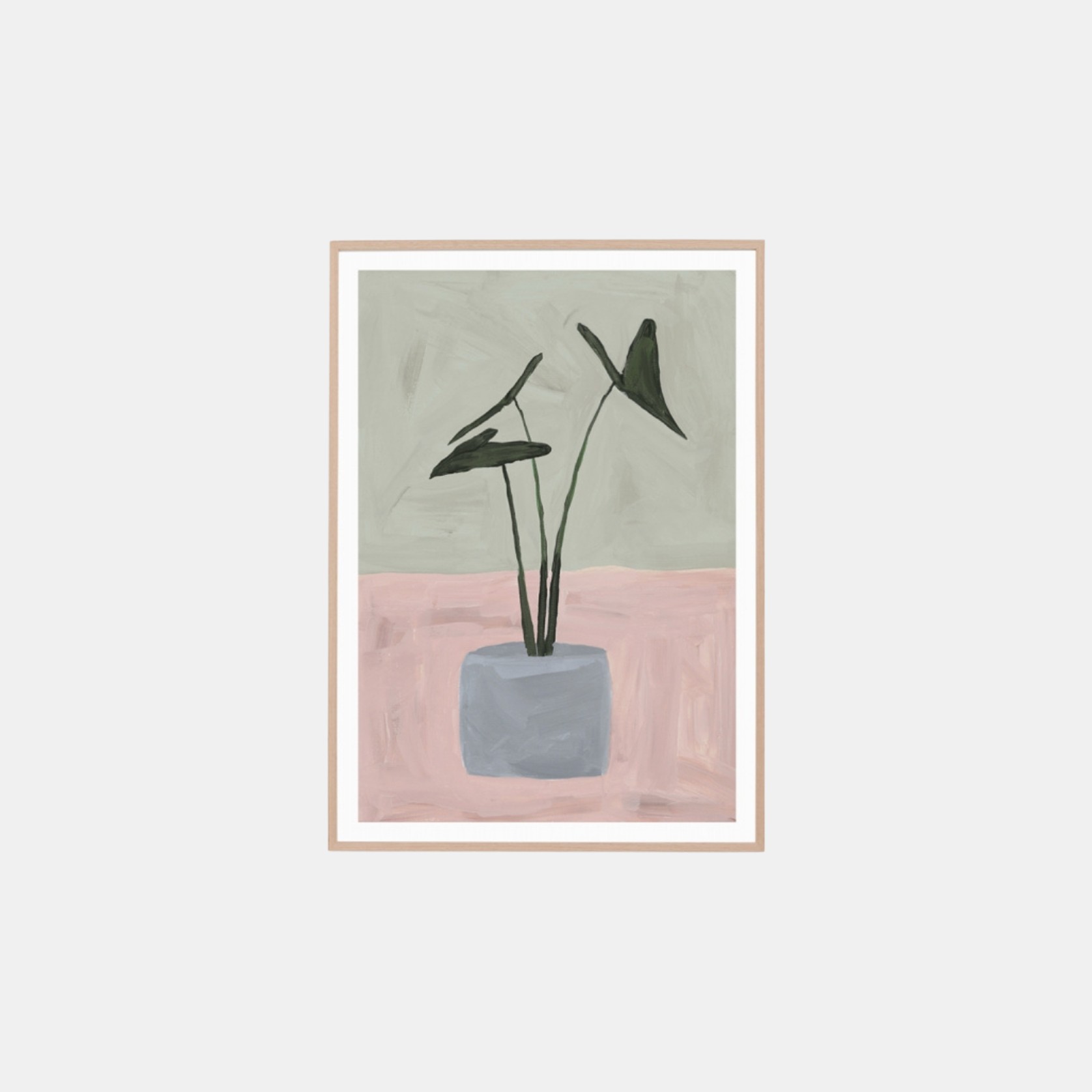 Framed Print - Plant Study Blush 2 Raw gallery detail image