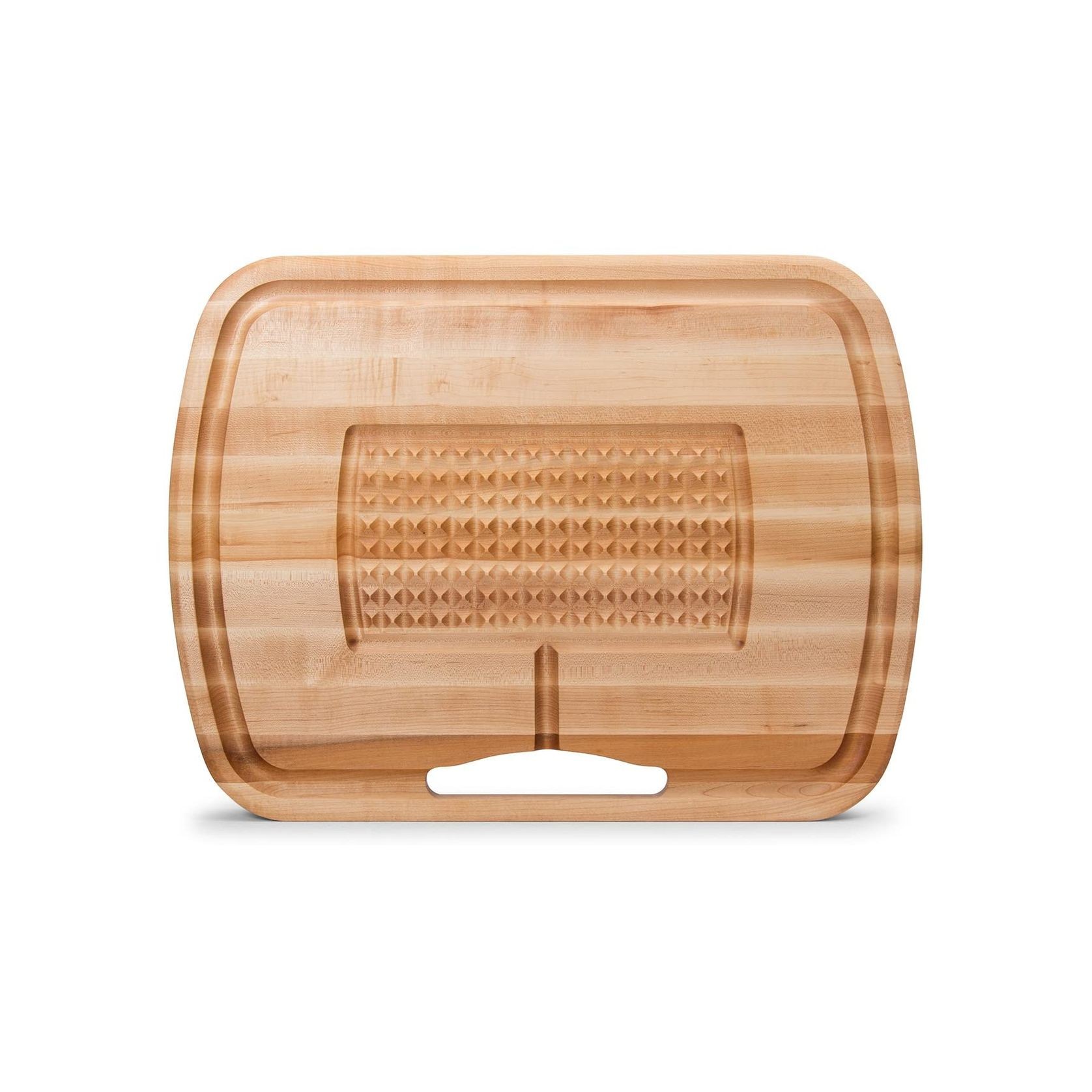 Boos Block Carving Collection Reversible Maple Cutting Board With Juice Groove And Pan gallery detail image