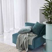 Weave Home Ava Velvet Cushion - Emerald | 50 x 50cm gallery detail image