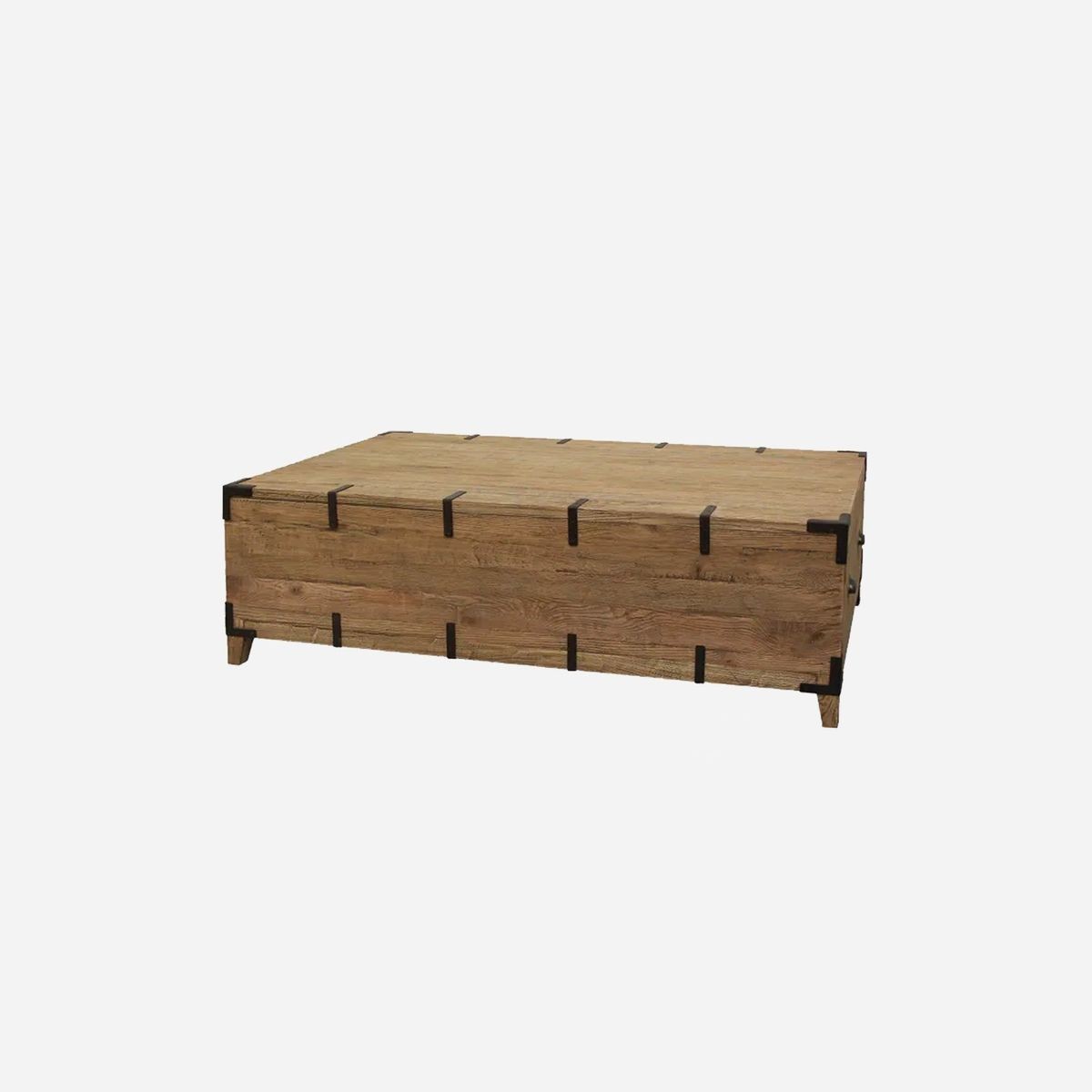 Oak trunk coffee table hot sale