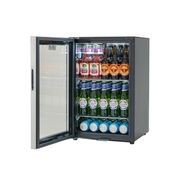 Stainless Steel Quiet Running Glass Door Bar Fridge gallery detail image