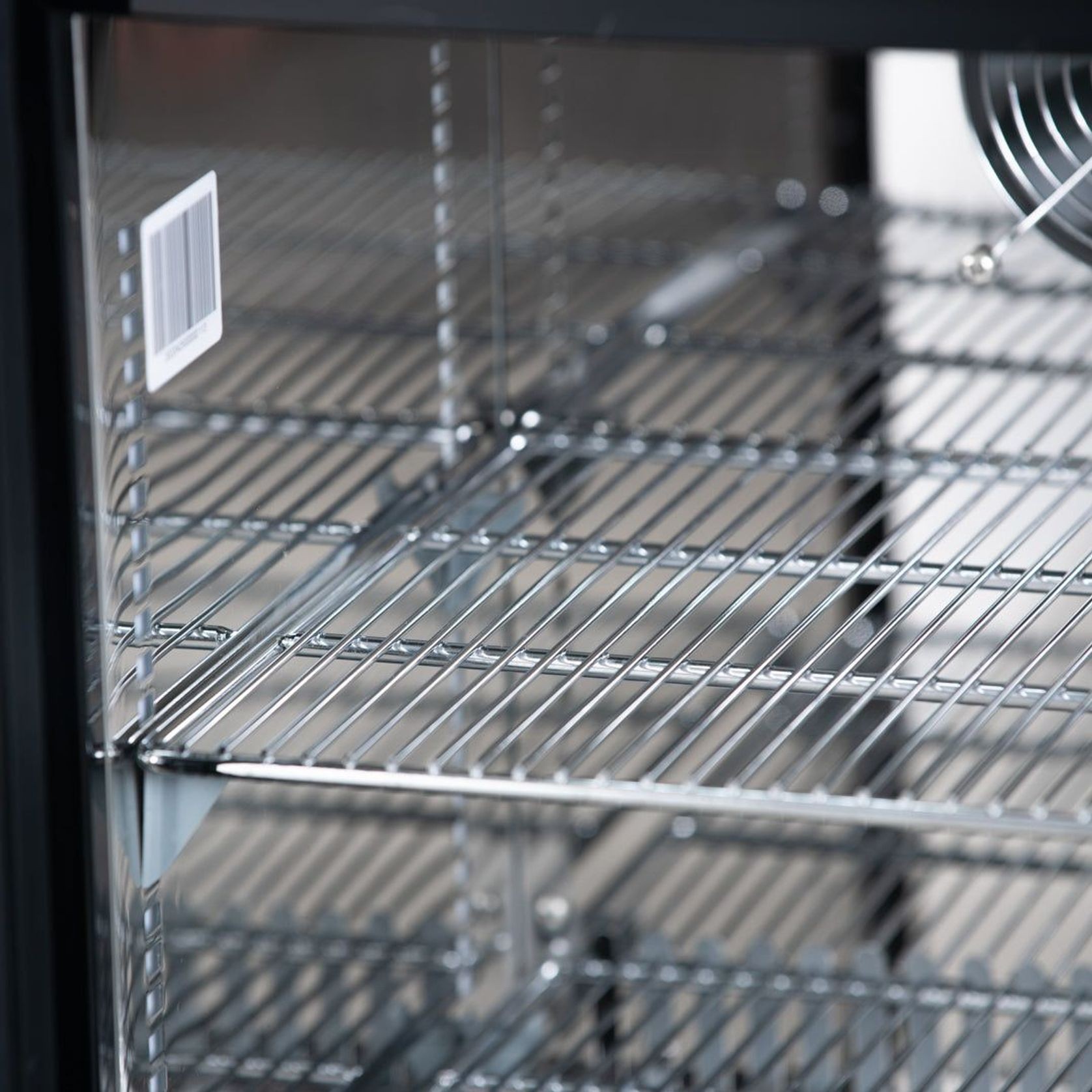 Stainless Steel Quiet Running Glass Door Bar Fridge gallery detail image