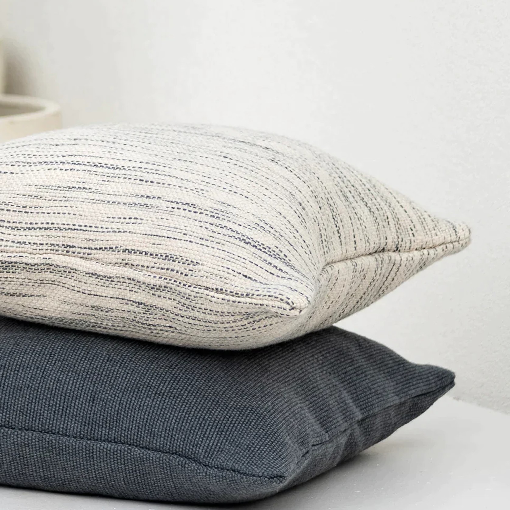 Baya Chandler In & Outdoor Cushion - Ocean | Blue tones gallery detail image