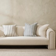 Baya Brighton Cushion - Cloudburst | On-Trend Stripe gallery detail image