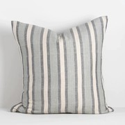 Baya Brighton Cushion - Cloudburst | On-Trend Stripe gallery detail image