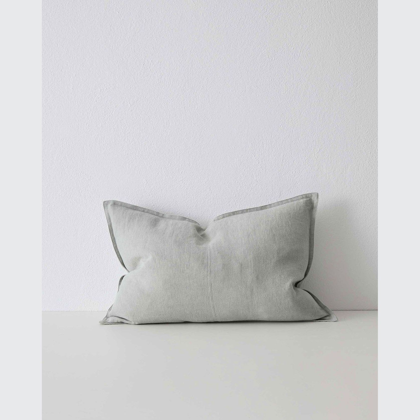 Weave Home European Linen Como Cushion - Laurel | Square and Lumbar | Three Sizes gallery detail image