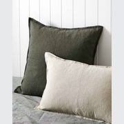 Weave Home European Linen Como Cushion - Linen | Square and Lumbar | Three Sizes gallery detail image