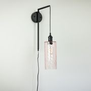 Frankie Swing Arm Wall Light with Billie Glass Shade Options gallery detail image