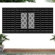 DECORATIVE PRIVACY SCREEN - GRILLE WITH LINES gallery detail image