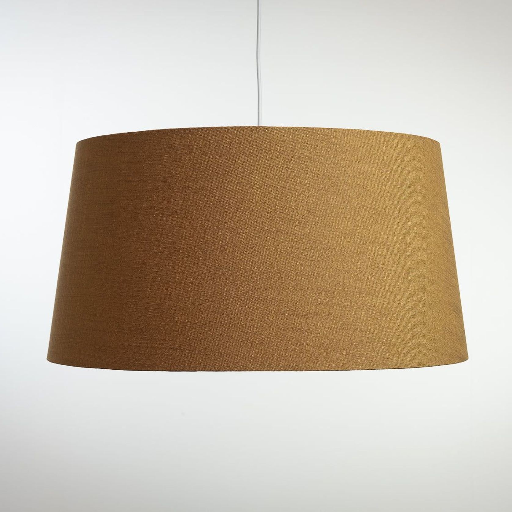 70cm Linen Tapered Hanging Lamp Shade - Multiple Colours gallery detail image