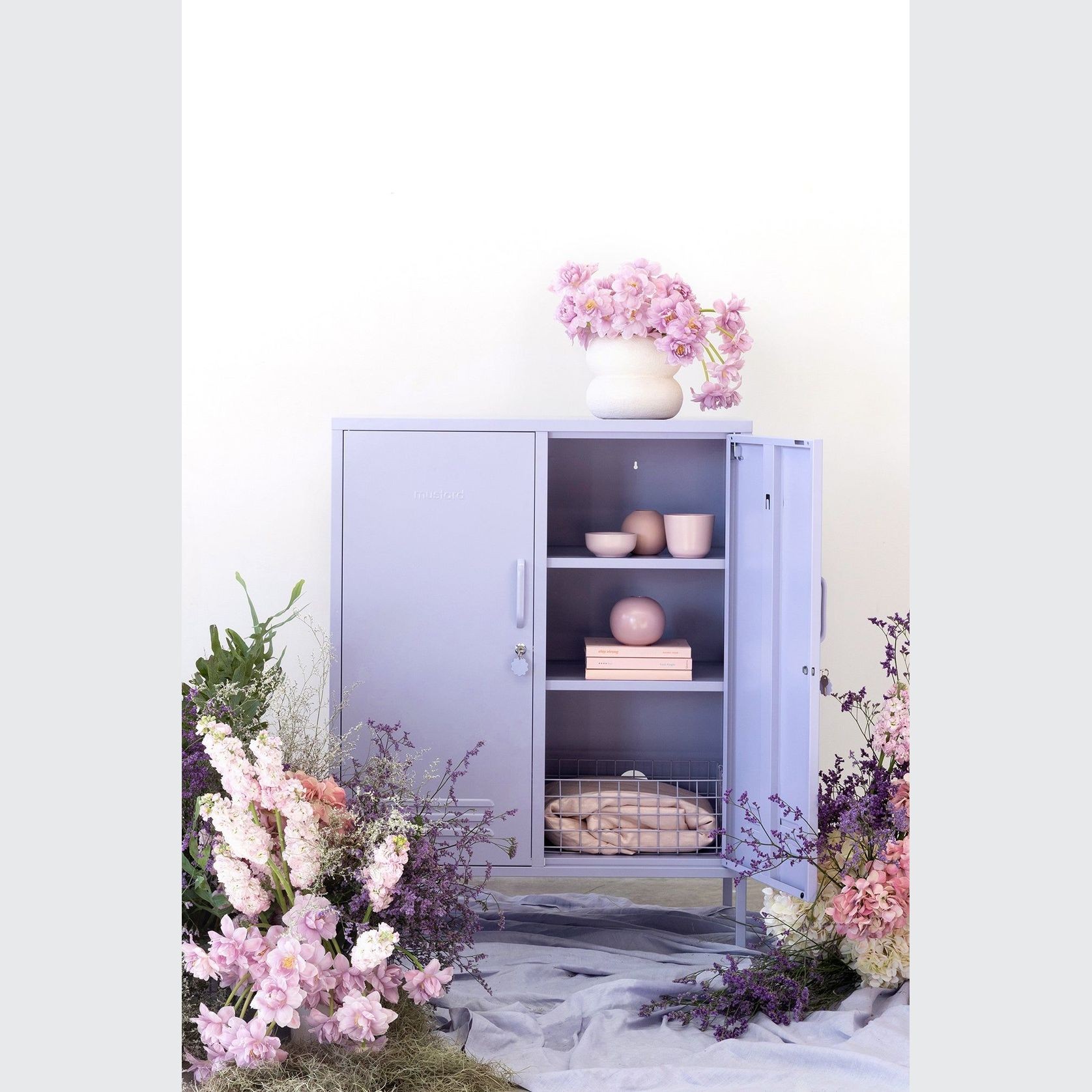 Midi Locker - Lilac gallery detail image
