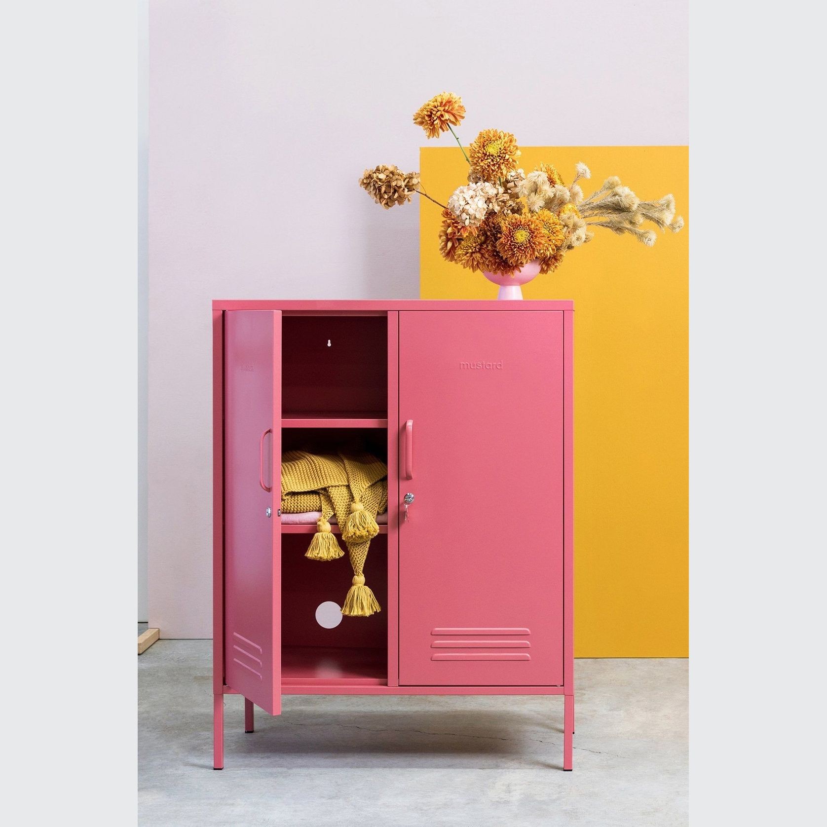 Midi Locker - Berry gallery detail image