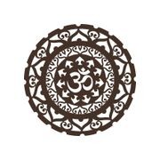 OM Surya Mandala Laser-cut Wall Feature gallery detail image
