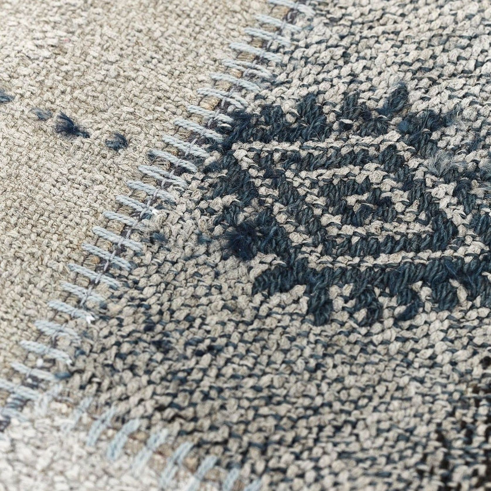 Hemp Pouf - Large gallery detail image