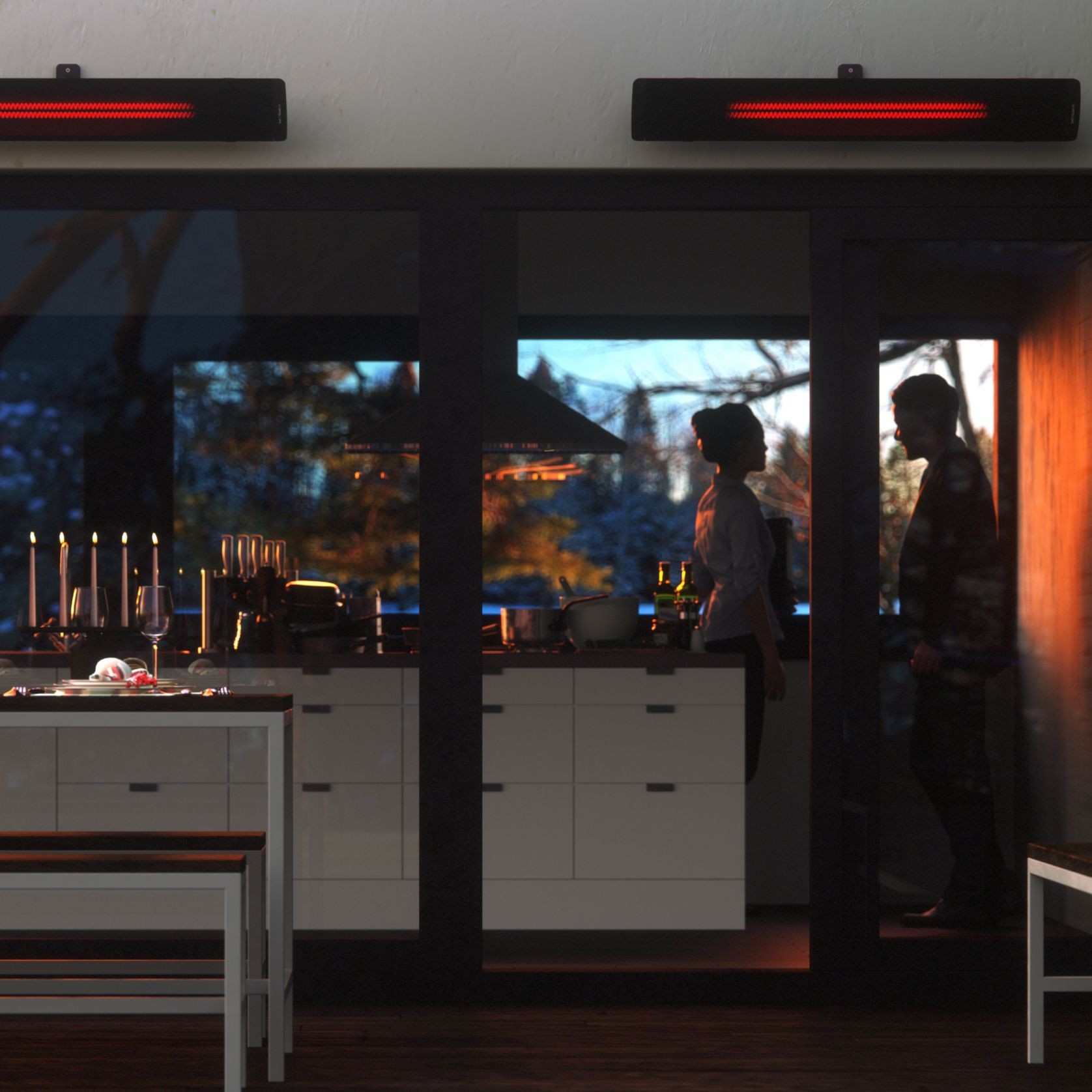 Heatscope® Pure+ 3000W Electric Radiant Heater gallery detail image