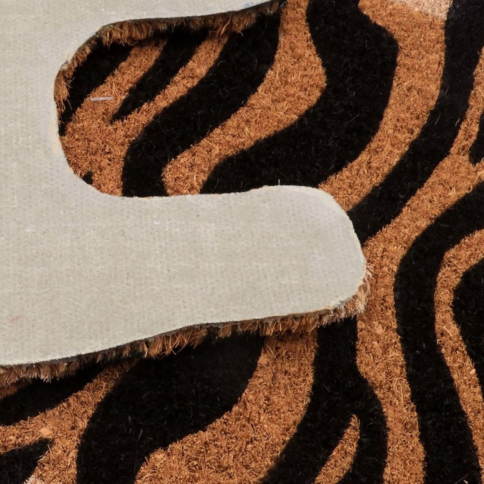 Doormat - Sleeping Tiger Large gallery detail image