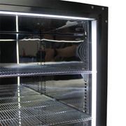 Front Venting Under Bench Glass Door Bar Fridge Heated Glass Model SK126R-HD gallery detail image