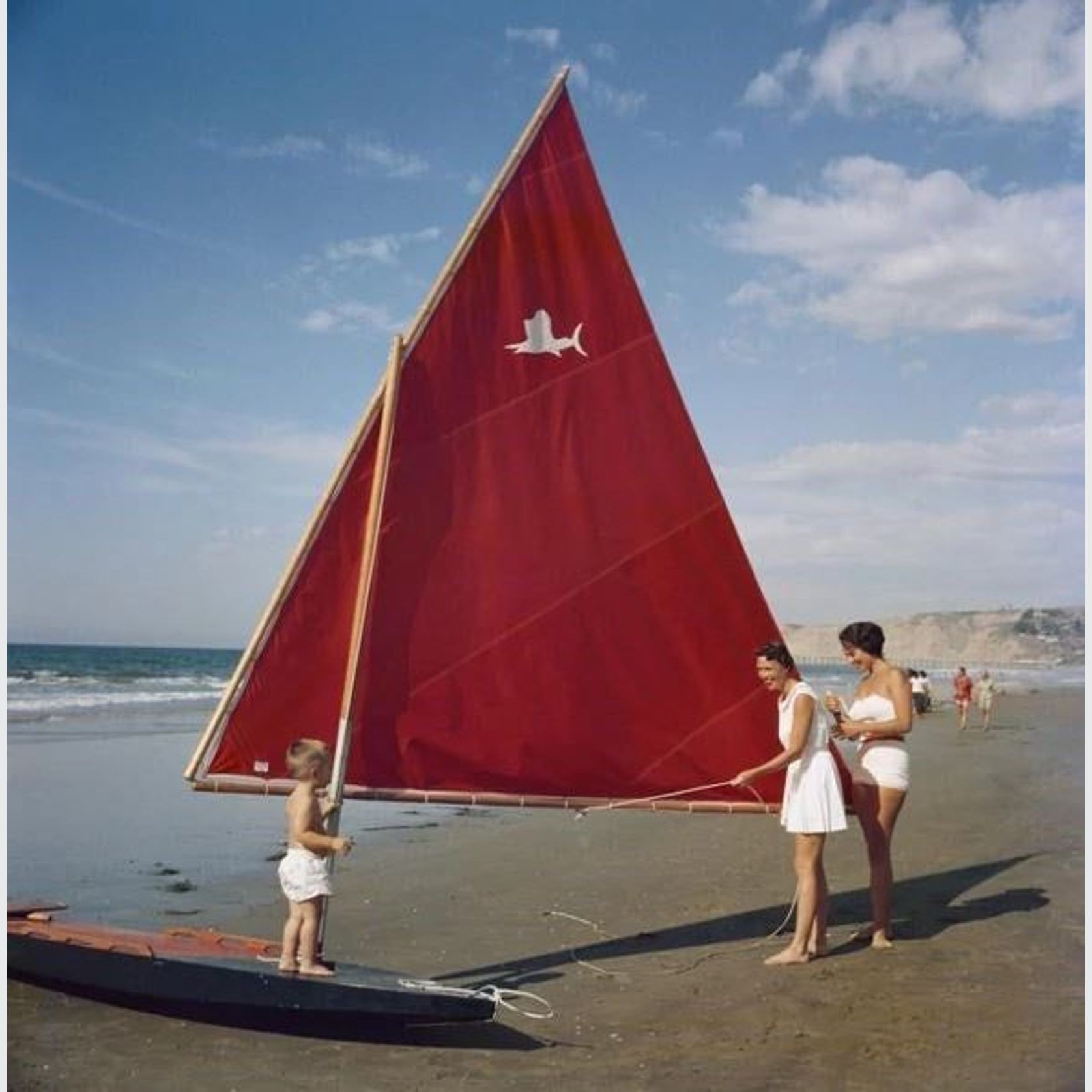 Sailboat In San Diego gallery detail image