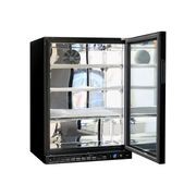 Front Venting Under Bench Heated Glass Door Bar Fridge Model SK156R-B-HD gallery detail image
