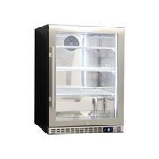 Front Venting Under Bench Glass Door Bar Fridge Heated Glass Model SK156R-HD gallery detail image