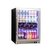 Front Venting Under Bench Glass Door Bar Fridge Heated Glass Model SK156R-HD gallery detail image