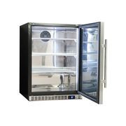 Front Venting Under Bench Glass Door Bar Fridge Heated Glass Model SK156R-HD gallery detail image