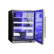 Front Venting Under Bench Glass Door Bar Fridge Heated Glass Model SK156R-HD gallery detail image
