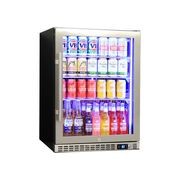 Front Venting Under Bench Glass Door Bar Fridge Heated Glass Model SK156R-HD gallery detail image