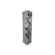 POWDER COATED LASER CUT GARDEN PLANTER - HIBISCUS KORU gallery detail image