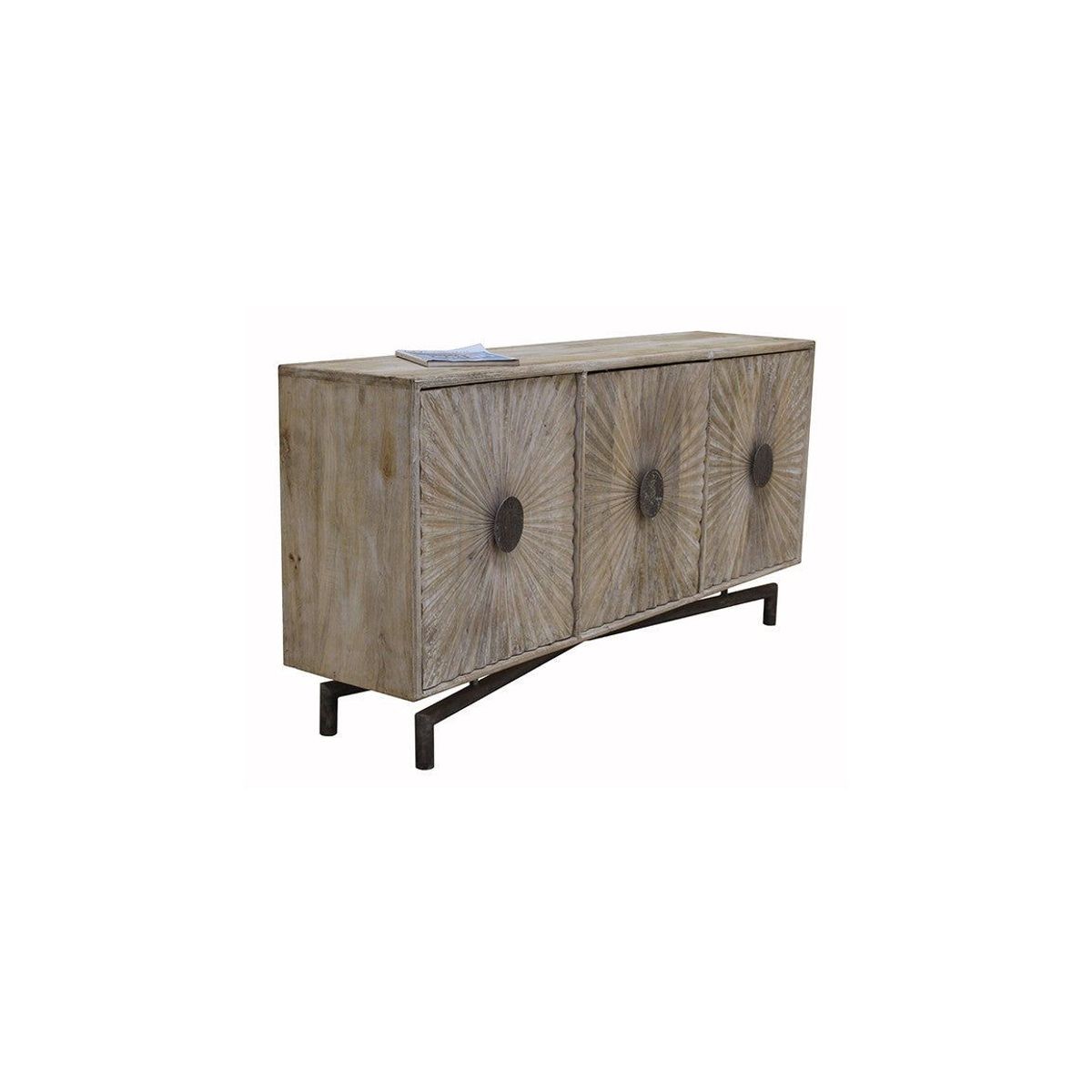 Sunburst credenza deals