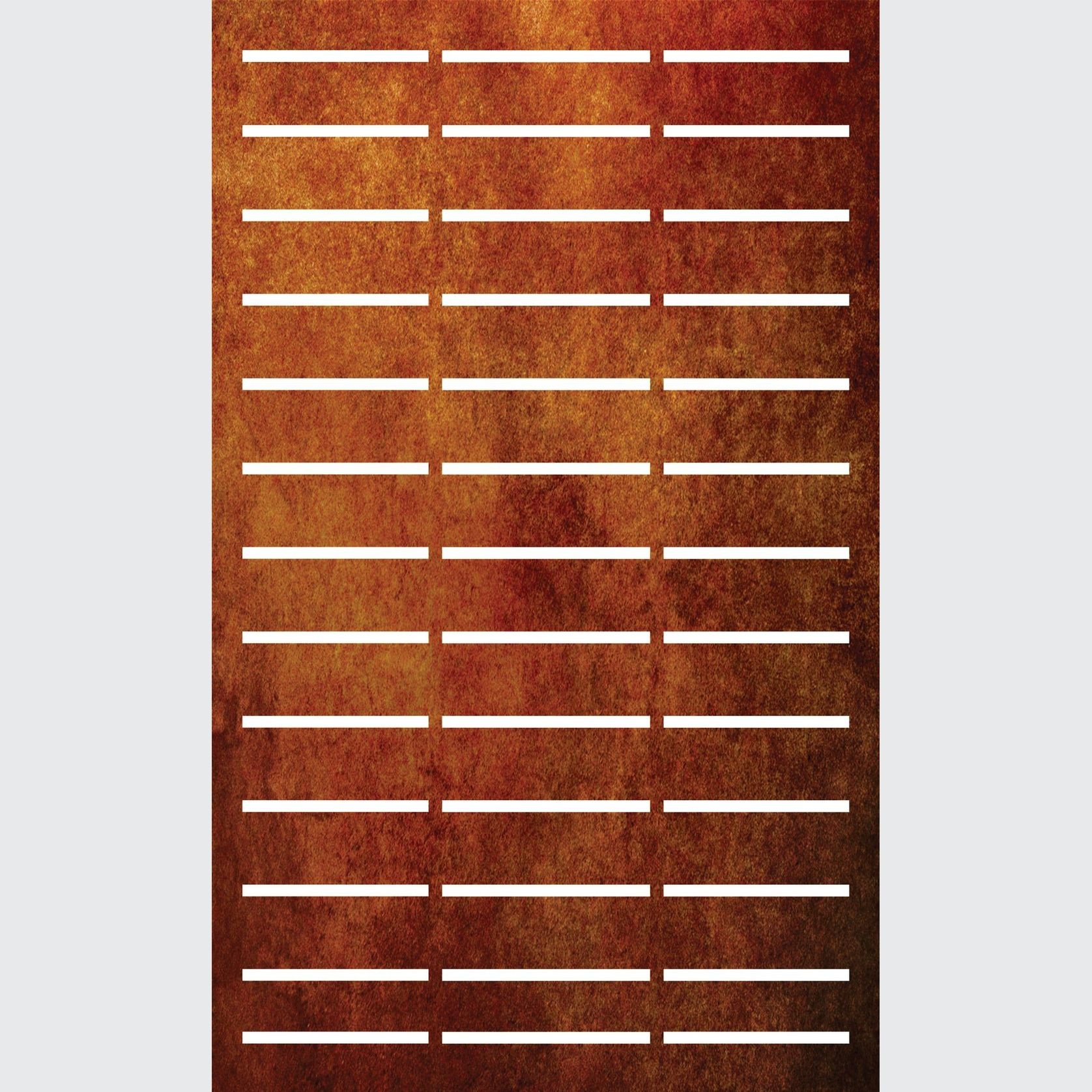 DECORATIVE PRIVACY SCREEN - GRILLE WITH LINES gallery detail image