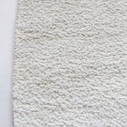 Round Boucle Ottoman/Coffee Table gallery detail image