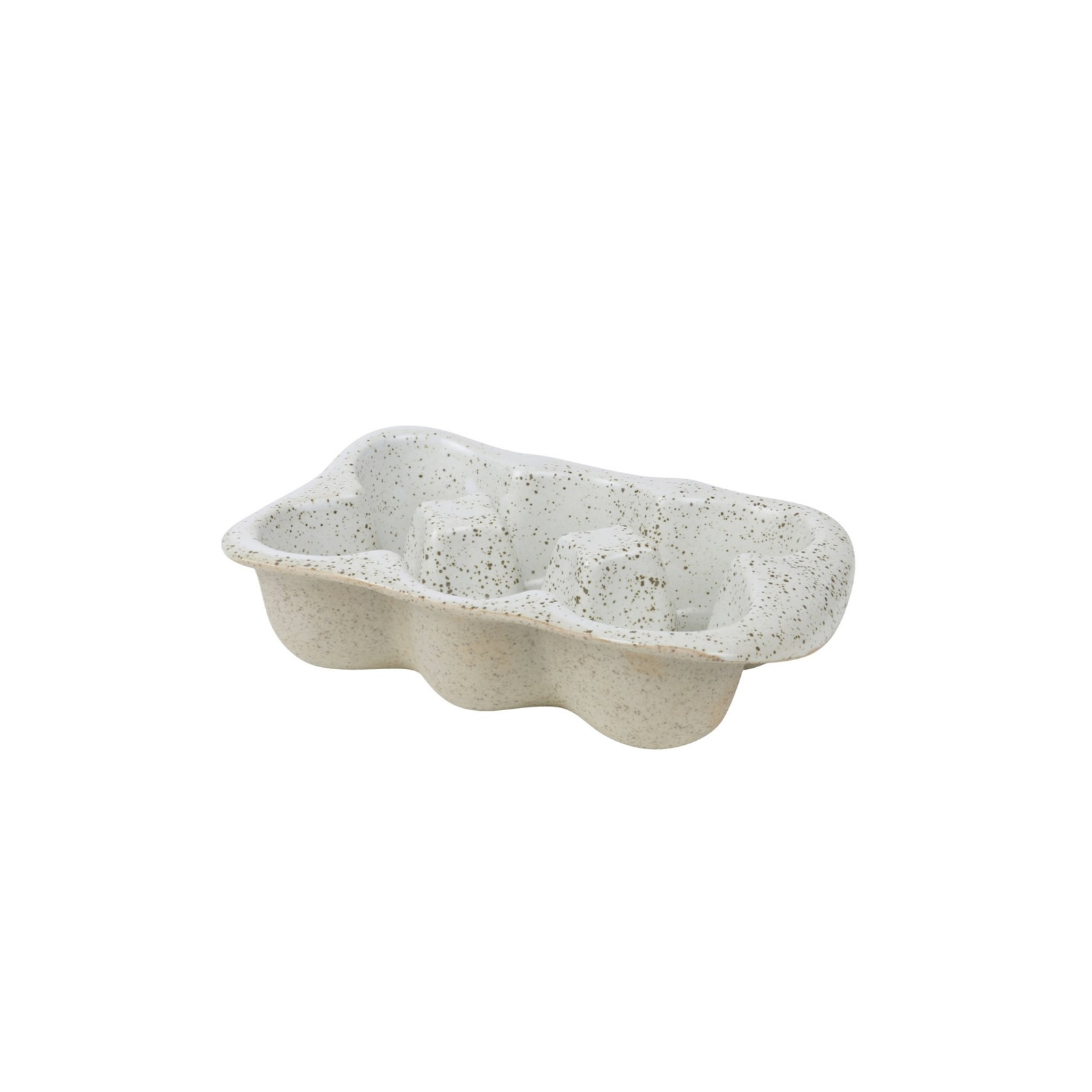 Garden to Table Egg Crate- 6 Cup White gallery detail image