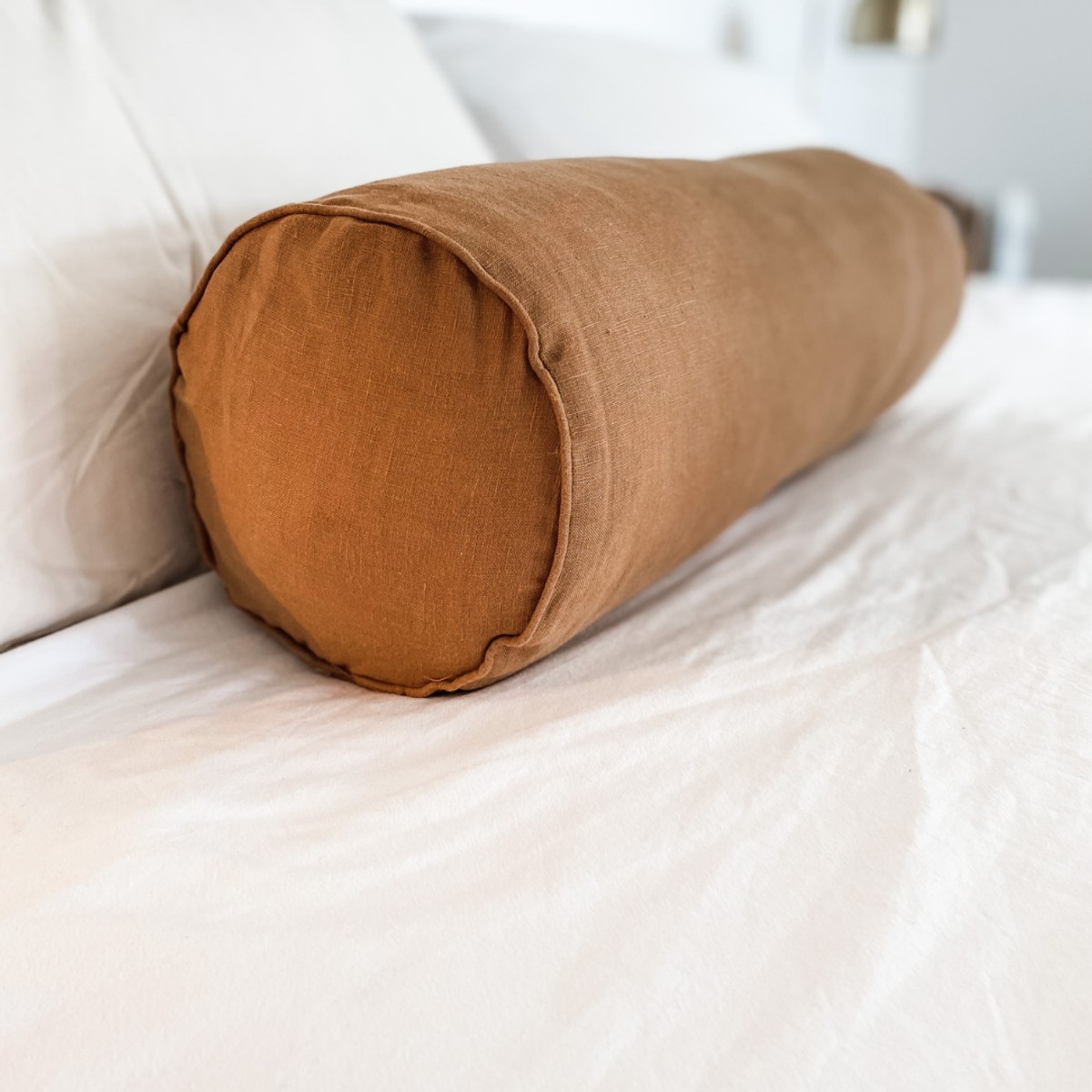 Brown outlet bolster cushions