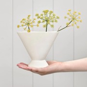 Scallop Vase Natural gallery detail image