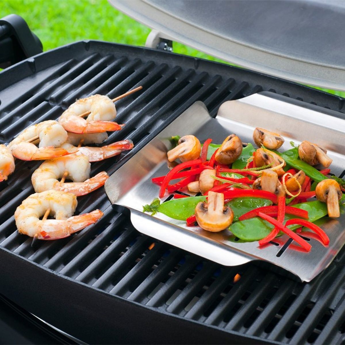 Weber stainless sales steel grill pan