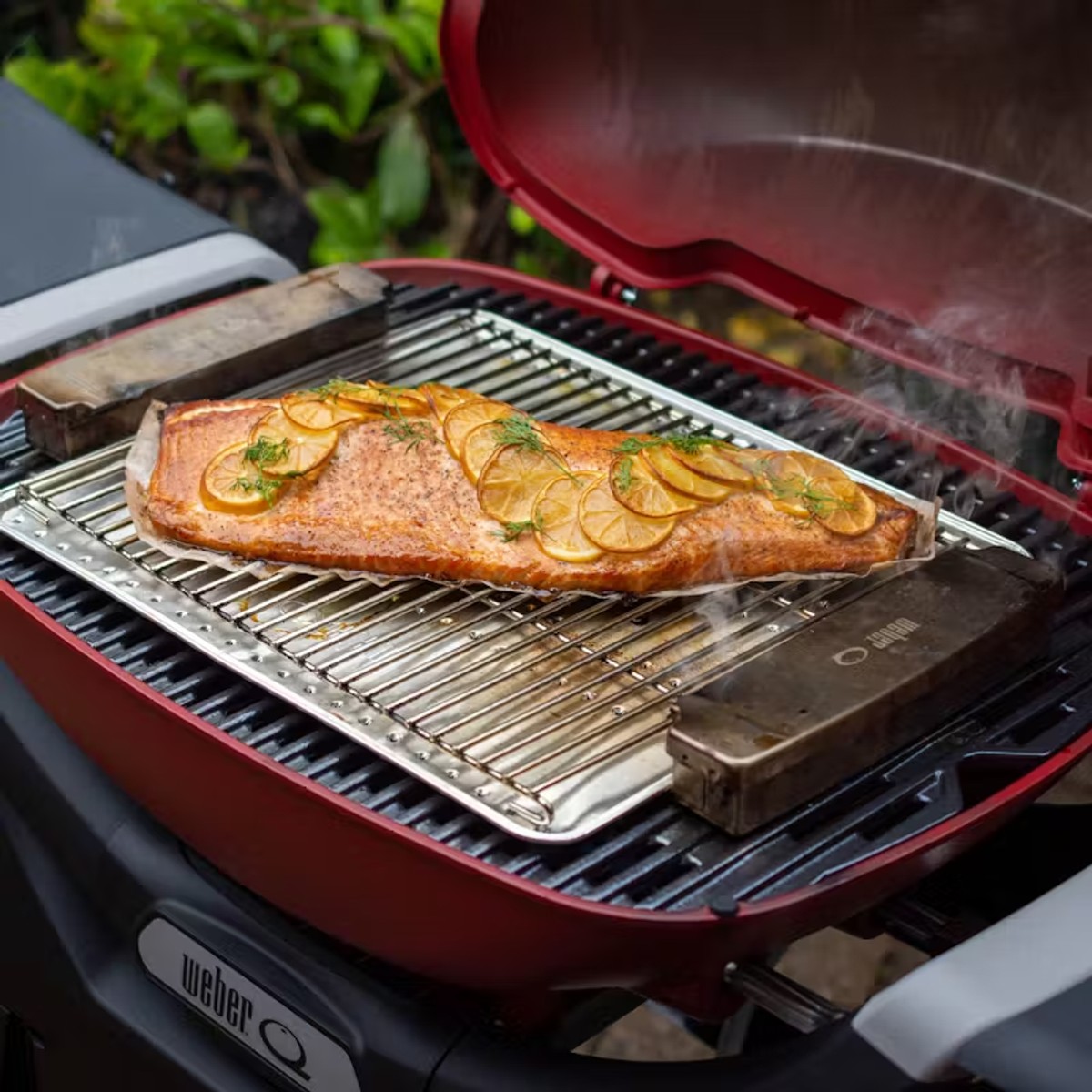 Weber Q and Family Q Smoker Box and Trivet Set ArchiPro NZ