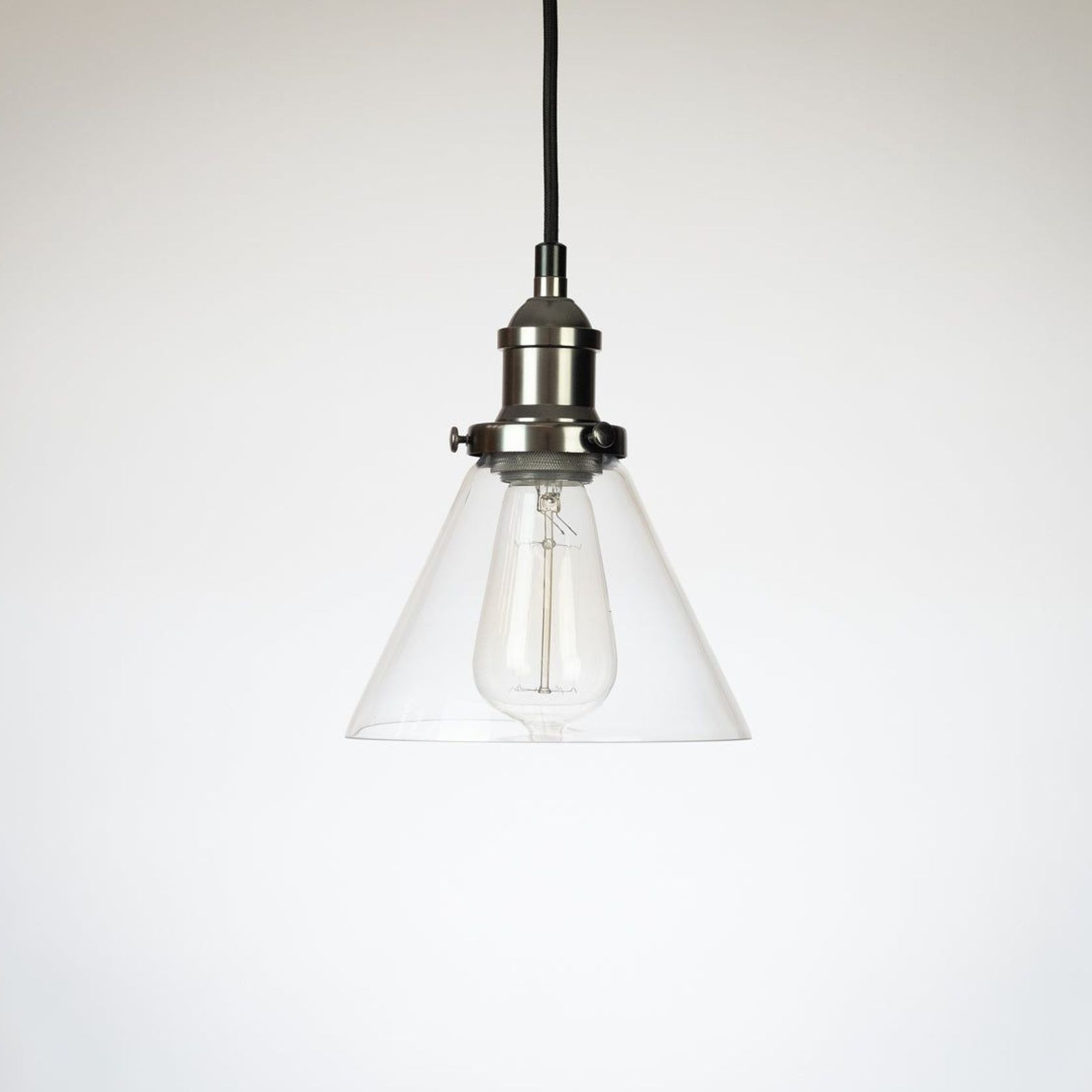 19cm Glass Funnel Vintage Pendant ArchiPro NZ