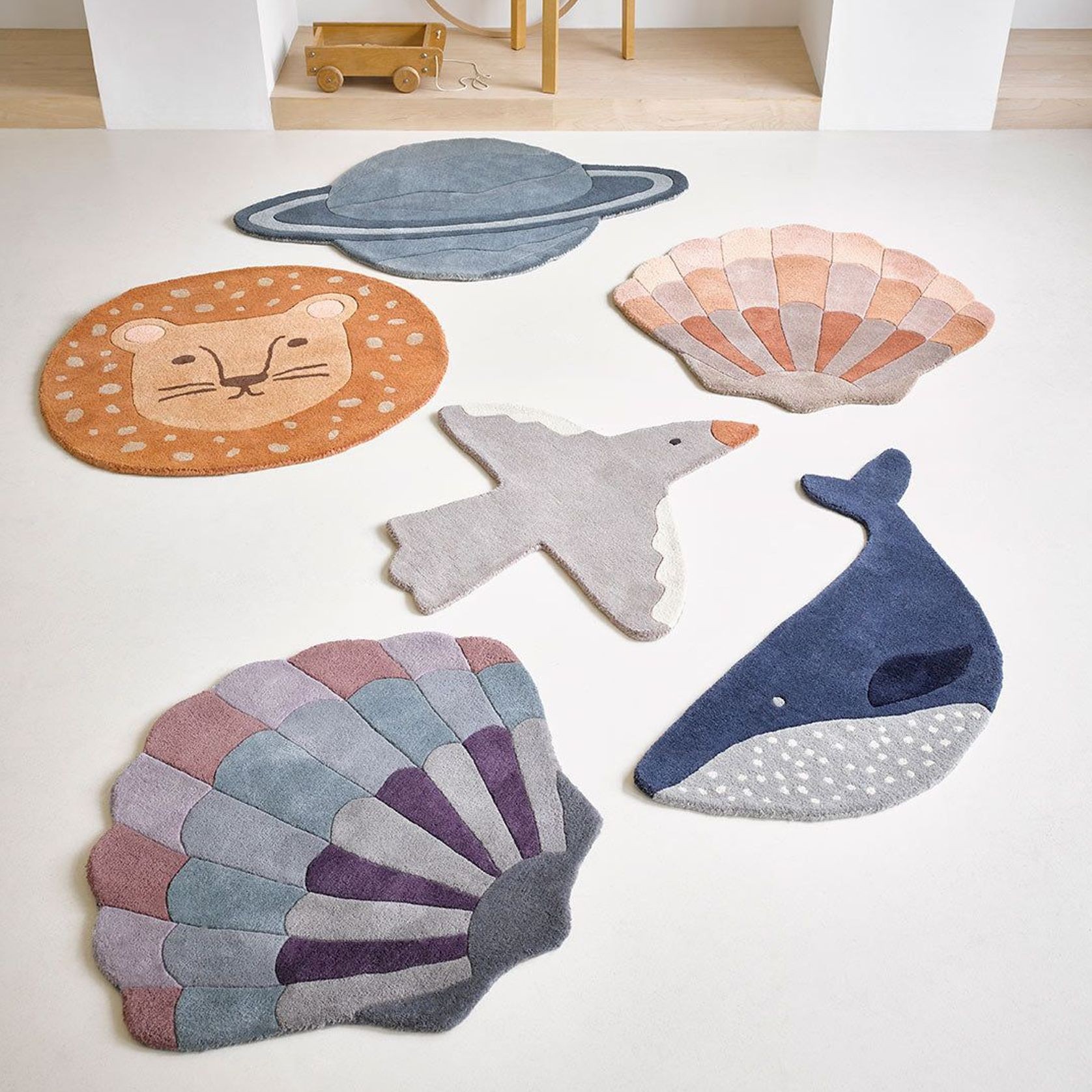 Planet Children's Floor Rug | B&C Kids Décor gallery detail image