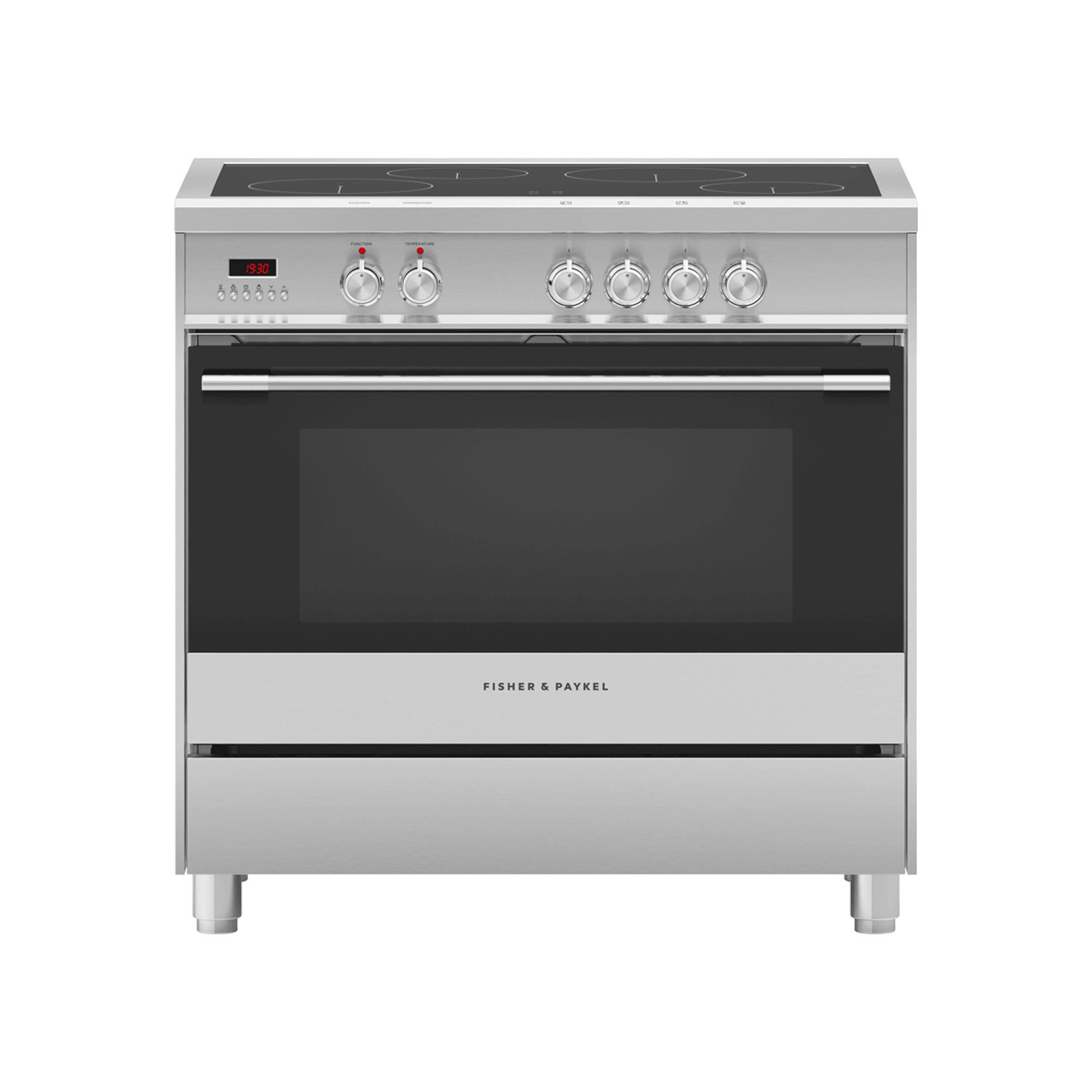 Freestanding Cooker, Induction, 90cm, 4 Zones ArchiPro NZ