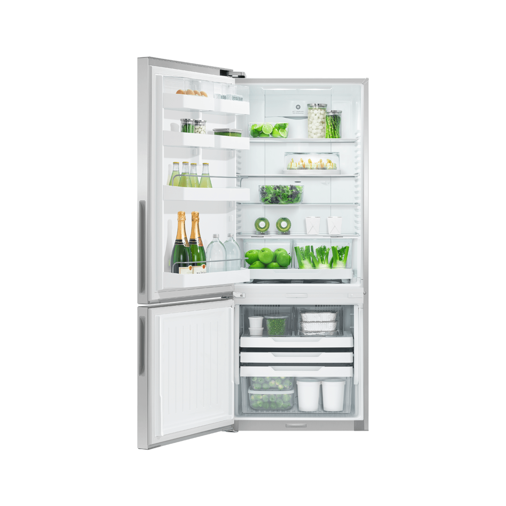 Freestanding Refrigerator Freezer, 68cm, 413L ArchiPro NZ