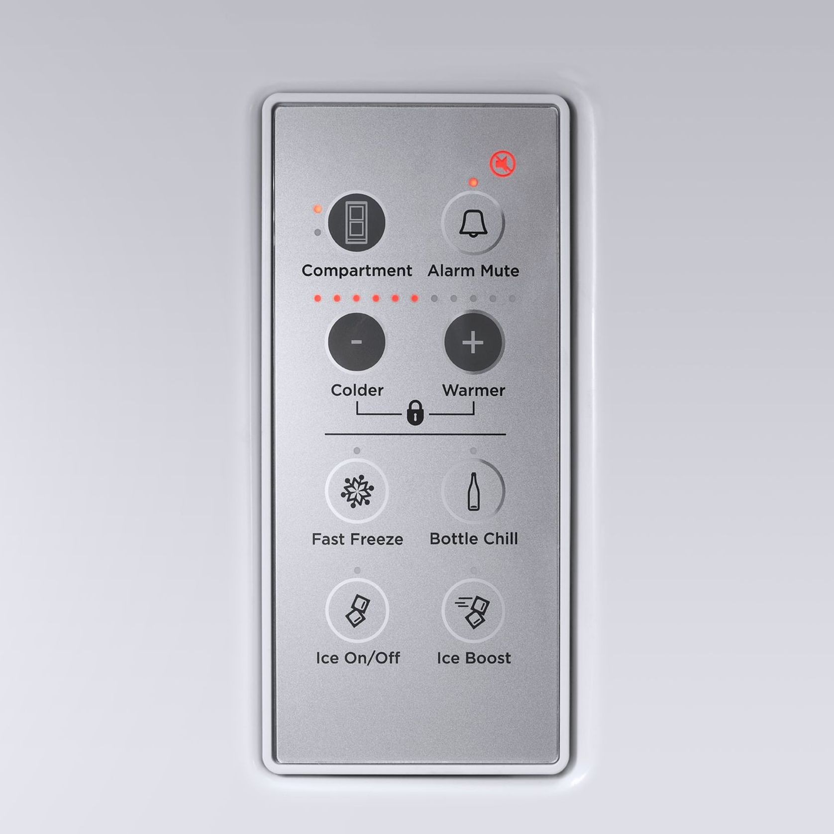 Freestanding French Door Refrigerator Freezer, 90cm, 569L, Ice & Water