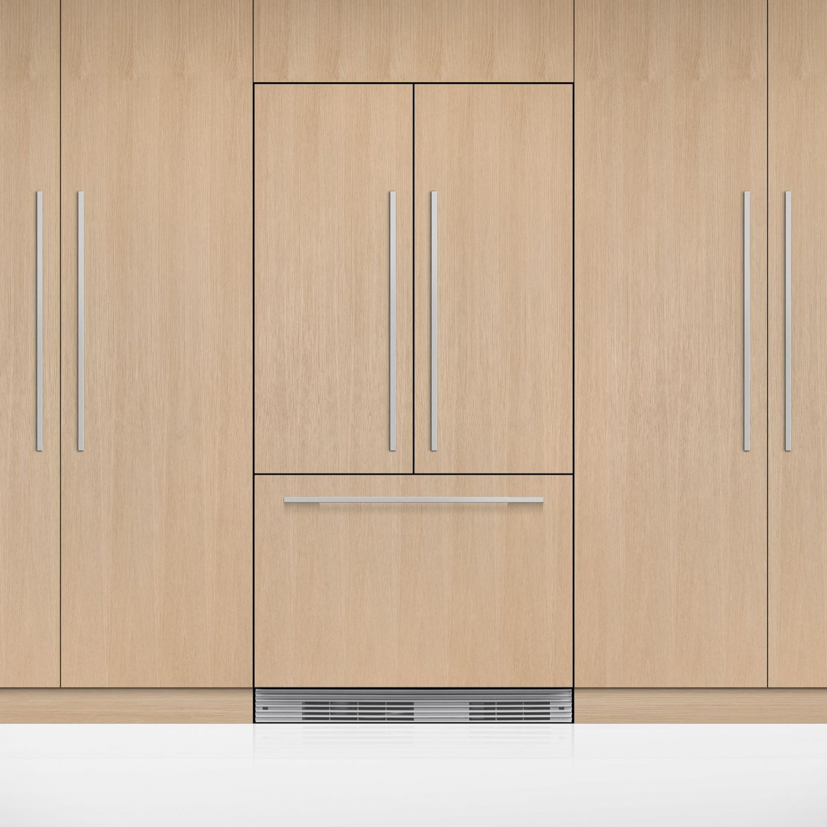 Integrated French Door Refrigerator Freezer, 90cm ArchiPro NZ