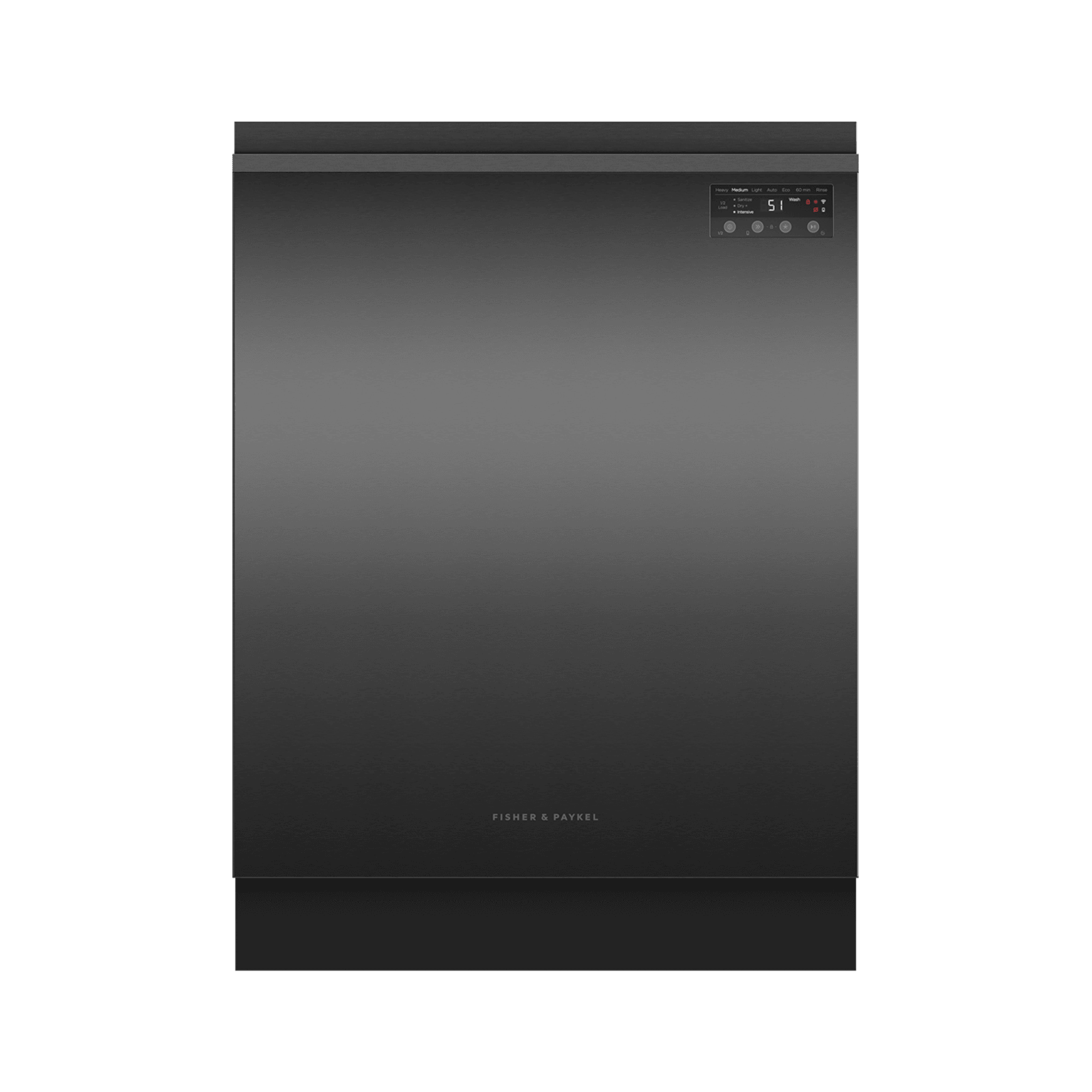 Black Stainless Steel Builtunder Dishwasher, Sanitise ArchiPro NZ
